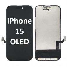 iPhone 15 OLED and Touch Screen Assembly [iTruColor][Hard OLED][Compatible for IC chip transfer]